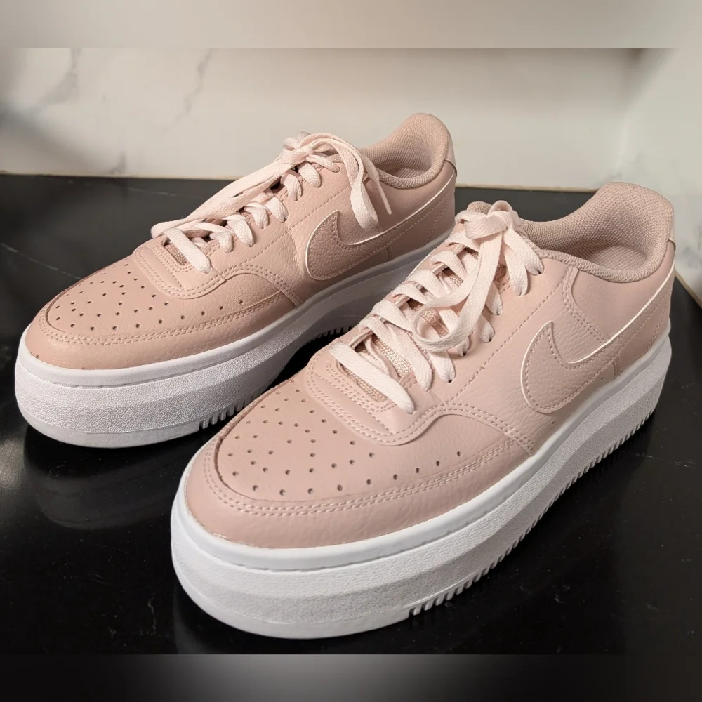 Nike Court Vision Alta LTR Platform Sneakers Size 12 Like New MSRP 94.99 - Picture 7 of 13